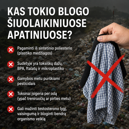 Natūralios Medvilnės Vyriški Apatiniai